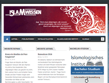 Tablet Screenshot of islam-wissen.com